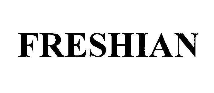 Mẫu nhãn hiệu FRESHIAN