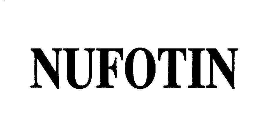 Mẫu nhãn hiệu NUFOTIN