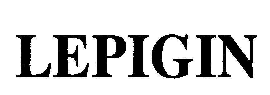 Mẫu nhãn hiệu LEPIGIN