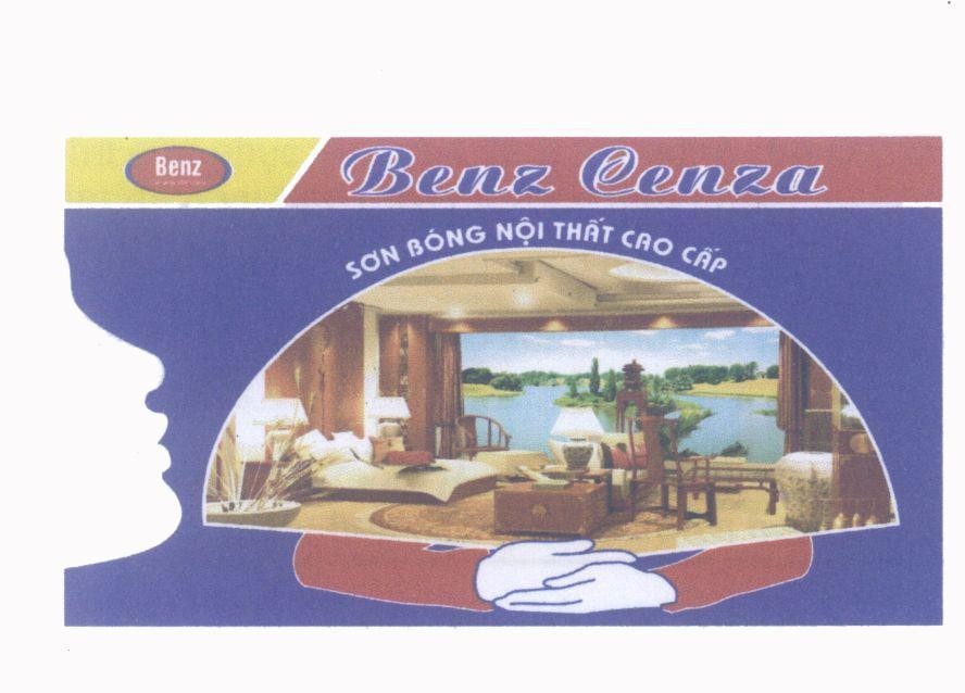 Mẫu nhãn hiệu Benz Cenza Sơn Bóng Nội Thất Cao Cấp