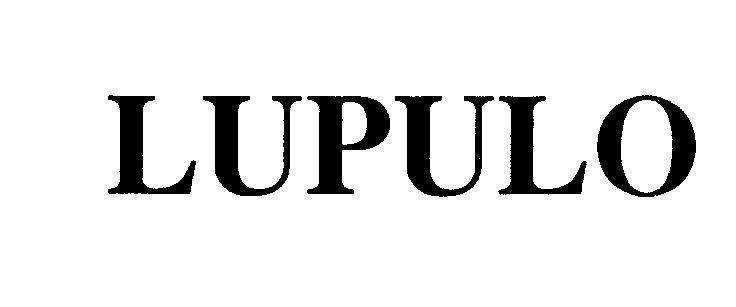 Mẫu nhãn hiệu LUPULO