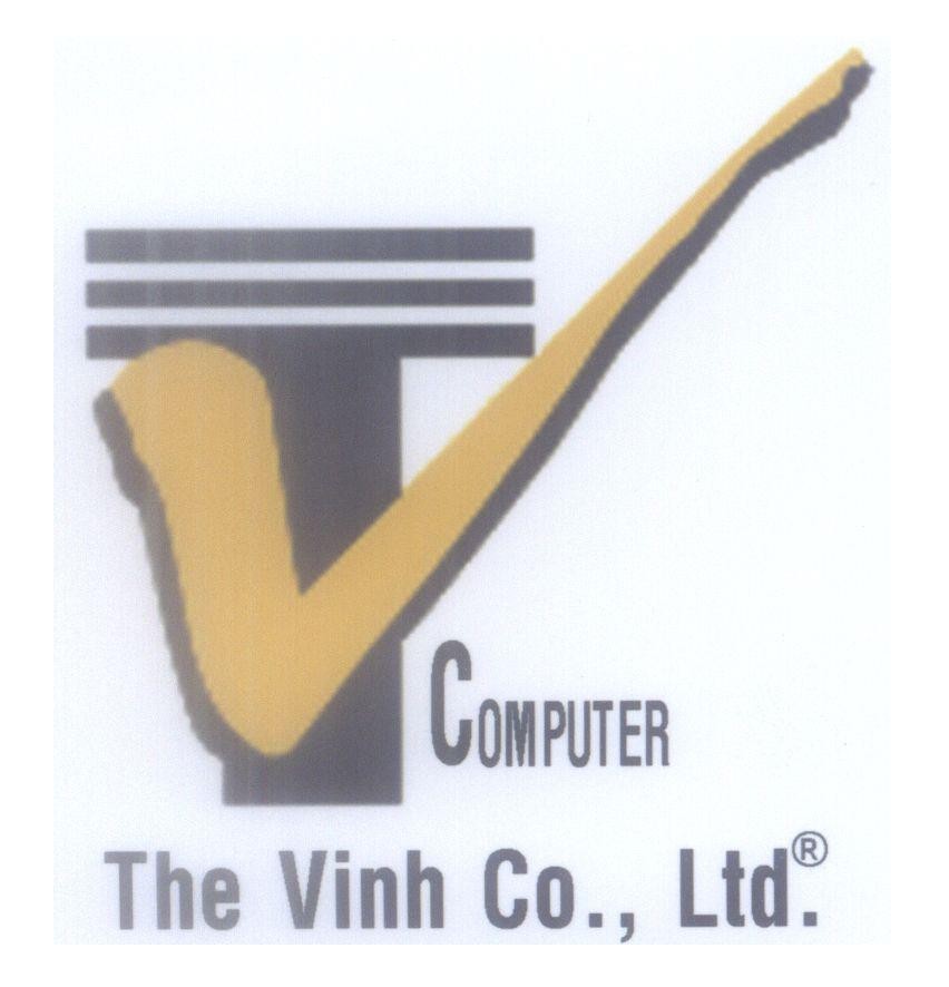 Mẫu nhãn hiệu T V COMPUTER The Vinh Co., Ltd.