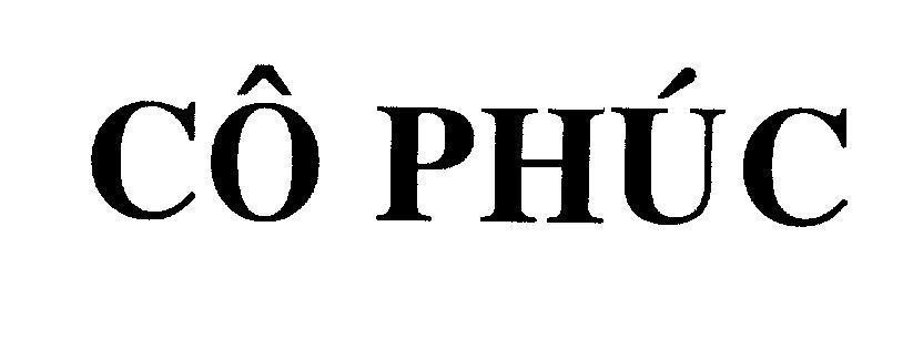Mẫu nhãn hiệu Cô Phúc
