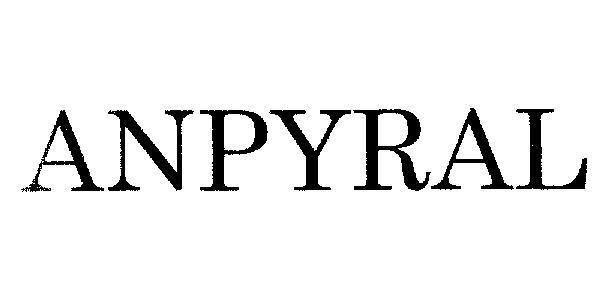 Mẫu nhãn hiệu ANPYRAL