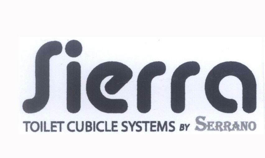 Mẫu nhãn hiệu Sierra TOILET CUBICLE SYSTEMS BY SERRANO