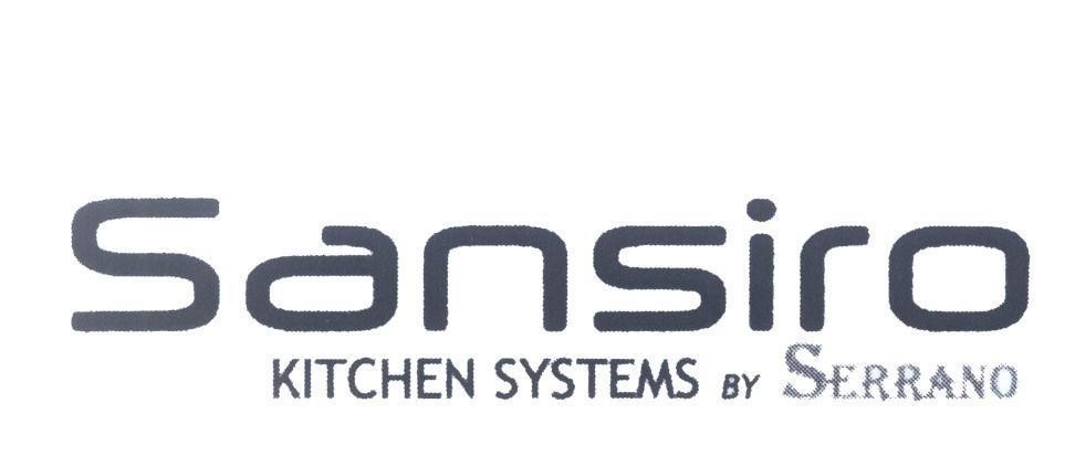 Mẫu nhãn hiệu Sansiro KITCHEN SYSTEMS BY SERRANO