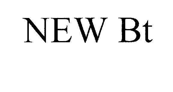 Mẫu nhãn hiệu NEW Bt