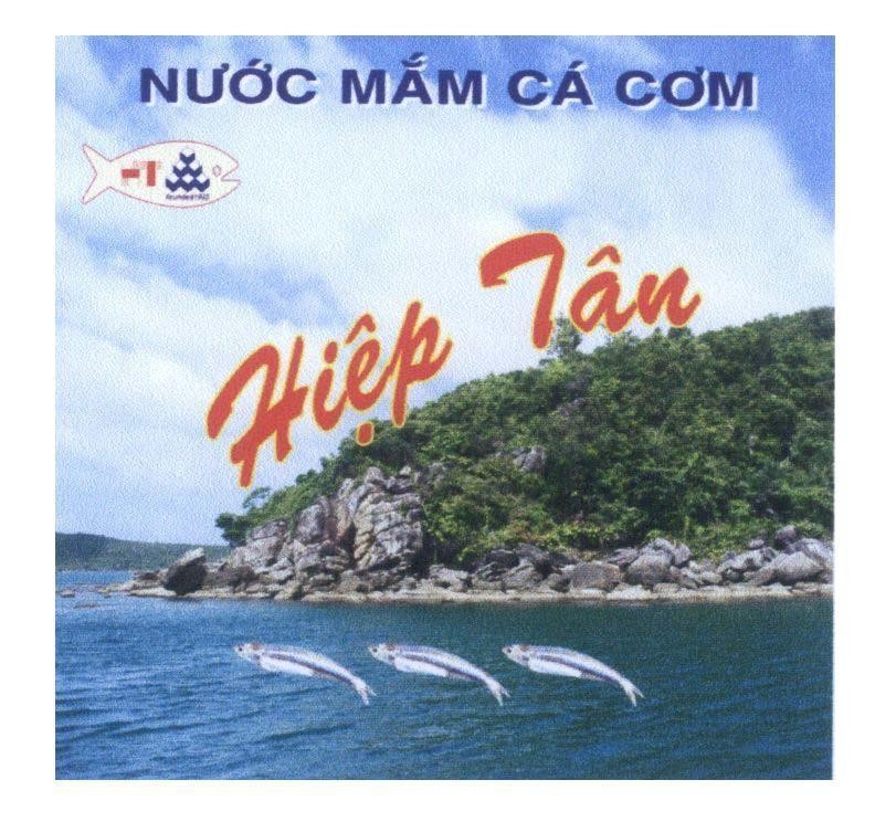 Mẫu nhãn hiệu Hiệp Tân Nước mắm cá cơm HT A Founded 1993