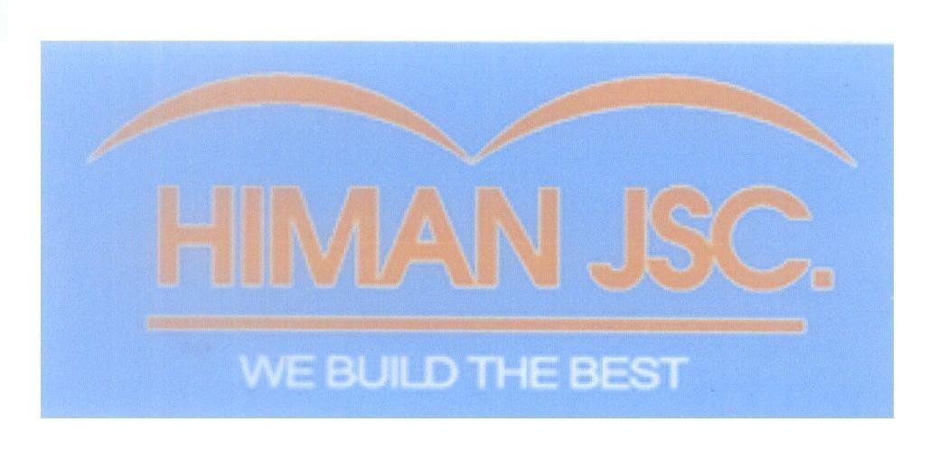 Mẫu nhãn hiệu HIMAN JSC. WE BUILD THE BEST