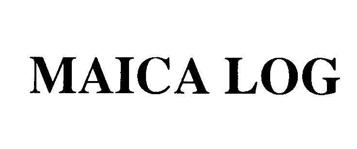 Mẫu nhãn hiệu MAICA LOG