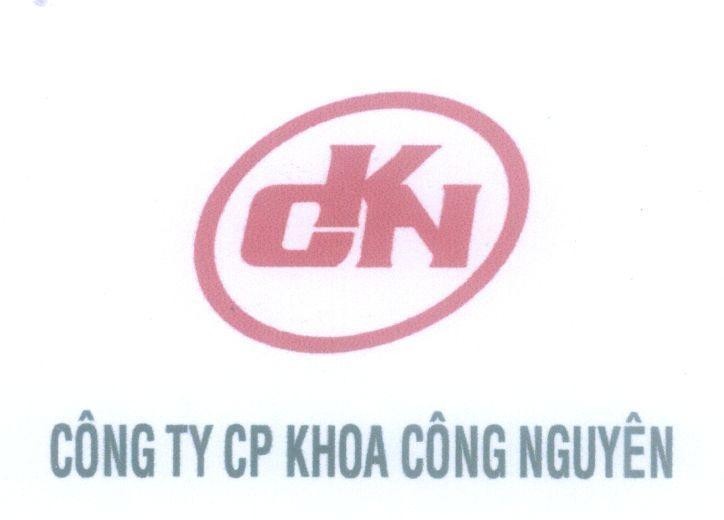 Mẫu nhãn hiệu KCN K C N Công Ty CP Khoa Công Nguyên
