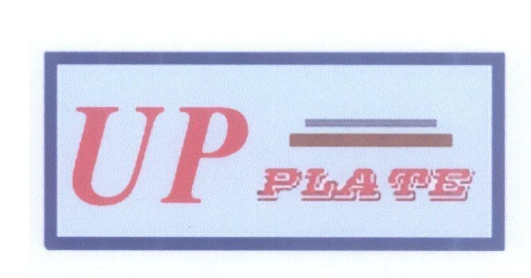 Mẫu nhãn hiệu UP PLATE