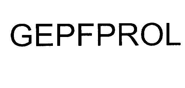 Mẫu nhãn hiệu GEPFPROL