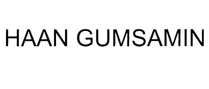 Mẫu nhãn hiệu HAAN GUMSAMIN