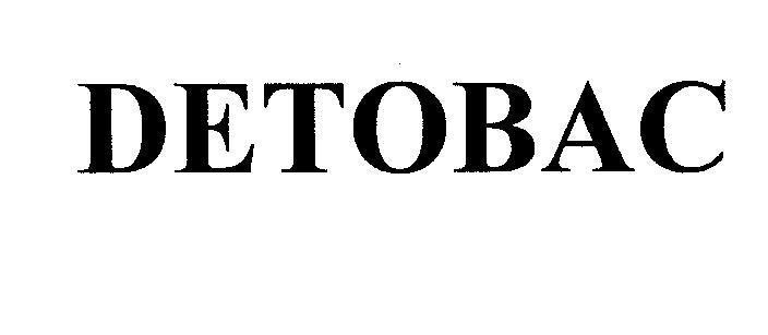 Mẫu nhãn hiệu DETOBAC