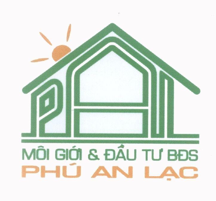 Mẫu nhãn hiệu P A L Môi Giới & Đầu Tư BĐS Phú An Lạc