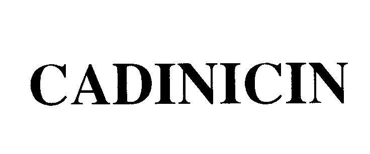 Mẫu nhãn hiệu CADINICIN