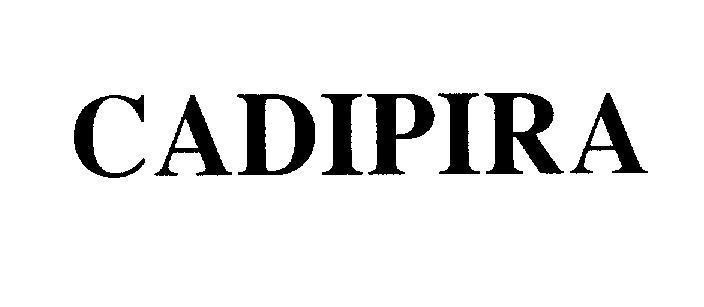 Mẫu nhãn hiệu CADIPIRA