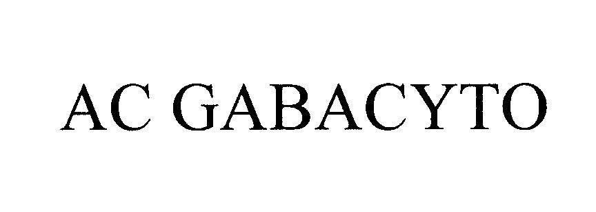 Mẫu nhãn hiệu AC GABACYTO
