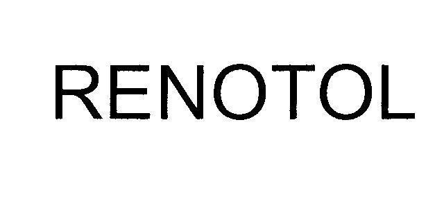 Mẫu nhãn hiệu RENOTOL