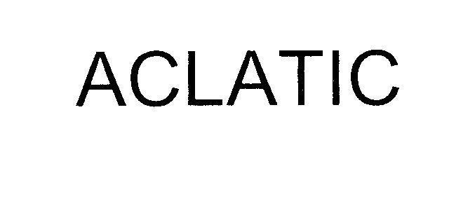 Mẫu nhãn hiệu ACLATIC