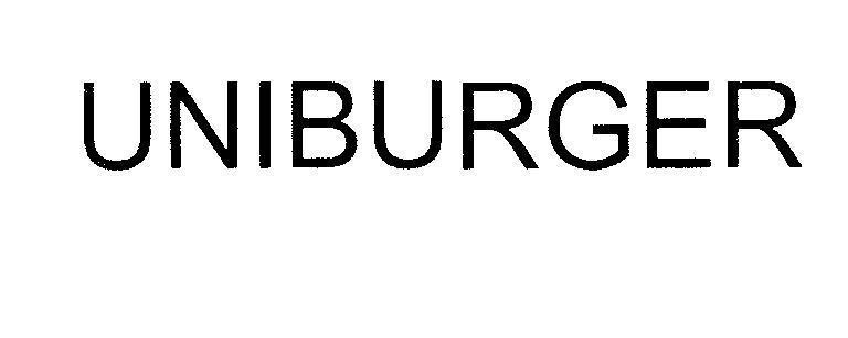 Mẫu nhãn hiệu UNIBURGER