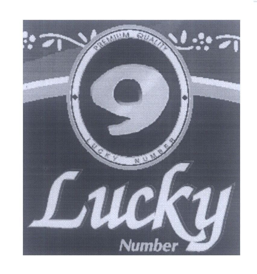 Mẫu nhãn hiệu 9 Lucky Number PREMIUM QUALITY