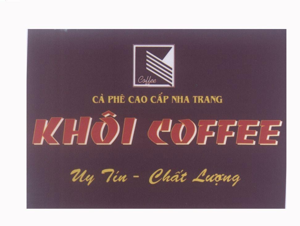 Mẫu nhãn hiệu Khôi COFFEE Coffee Uy Tín - Chất Lượng Cà Phê Cao Cấp Nha Trang