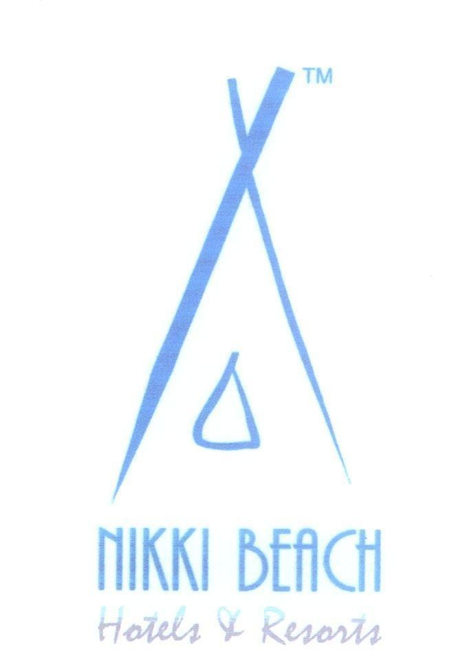 Mẫu nhãn hiệu X NIKKI BEACH Hotels & Resorts