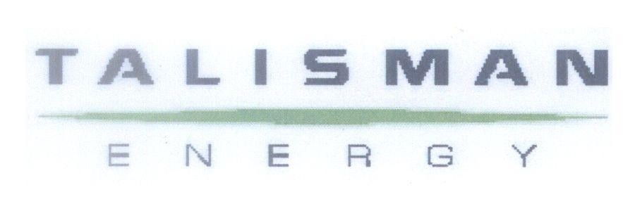 Mẫu nhãn hiệu TALISMAN ENERGY