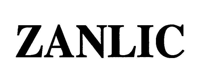 Mẫu nhãn hiệu ZANLIC