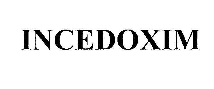 Mẫu nhãn hiệu INCEDOXIM
