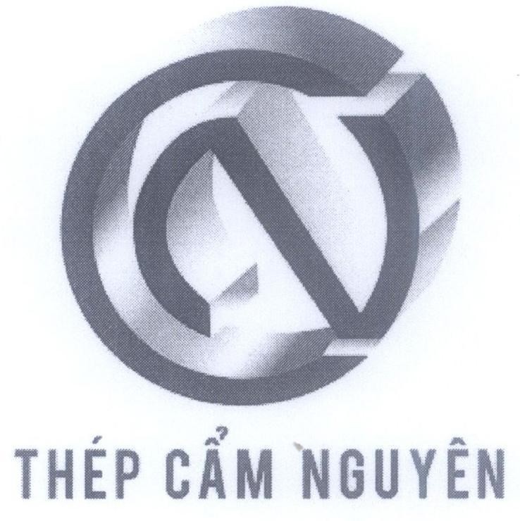 Mẫu nhãn hiệu CN C N Thép Cẩm Nguyên