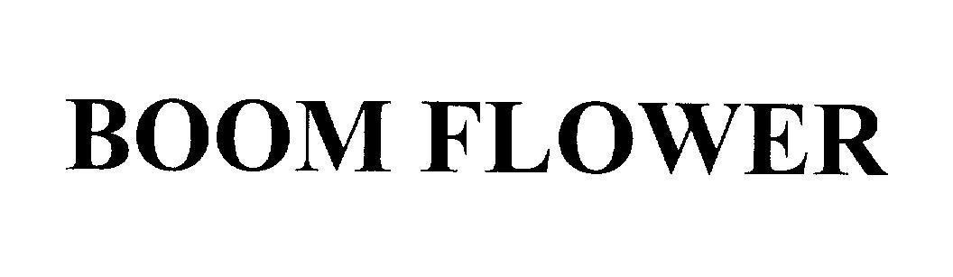 Mẫu nhãn hiệu BOOM FLOWER
