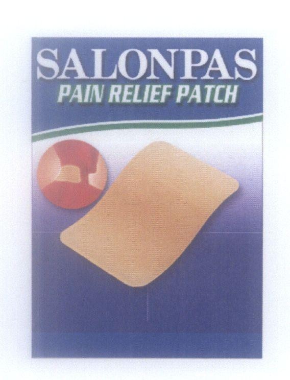 Mẫu nhãn hiệu SALONPAS PAIN RELIEF PATCH