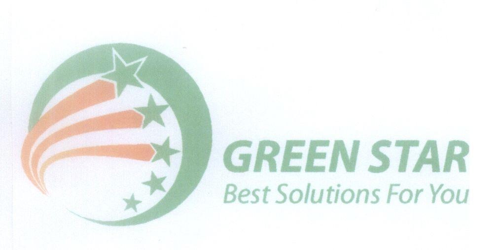 Mẫu nhãn hiệu GREEN STAR Best Solutions For You
