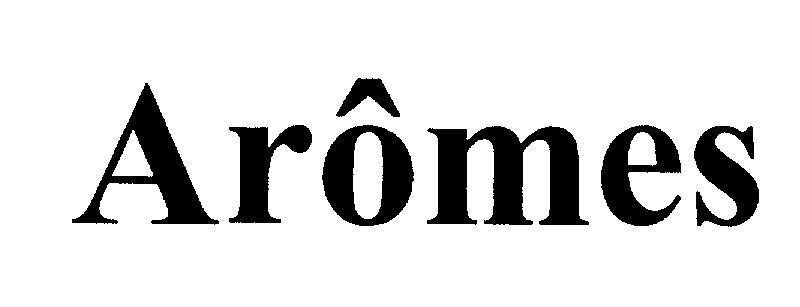 Mẫu nhãn hiệu Arômes