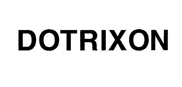 Mẫu nhãn hiệu DOTRIXON