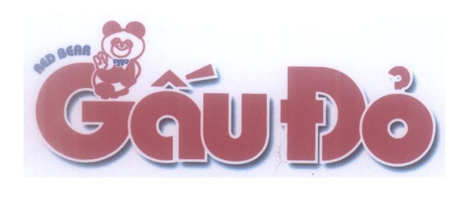Mẫu nhãn hiệu Gấu Đỏ RED BEAR
