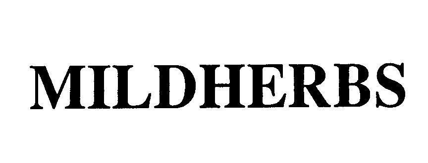 Mẫu nhãn hiệu MILDHERBS