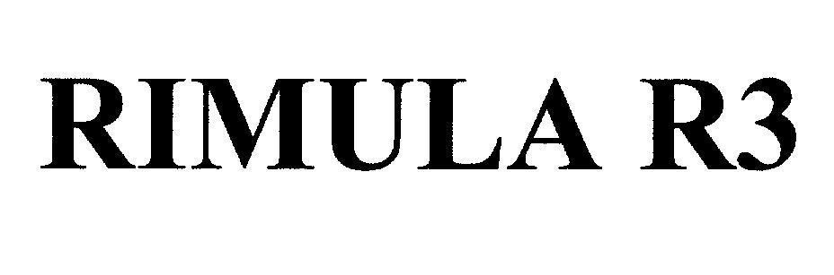 Mẫu nhãn hiệu RIMULA R3
