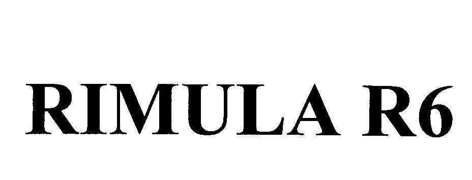 Mẫu nhãn hiệu RIMULA R6
