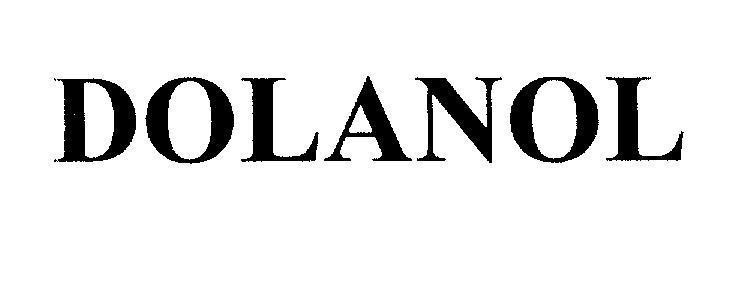 Mẫu nhãn hiệu DOLANOL