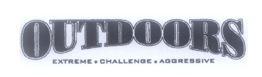 Mẫu nhãn hiệu OUTDOORS EXTREME.CHALLENGE.AGGRESSIVE