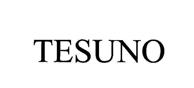 Mẫu nhãn hiệu TESUNO