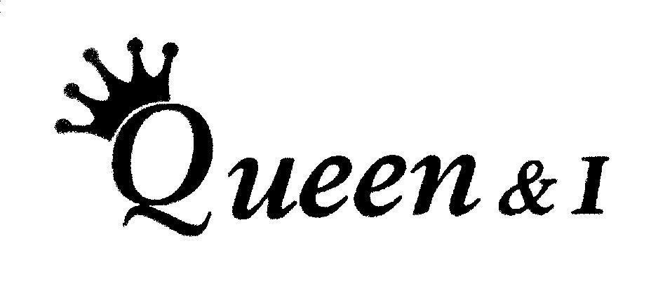 Mẫu nhãn hiệu Queen & I