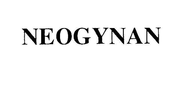 Mẫu nhãn hiệu NEOGYNAN