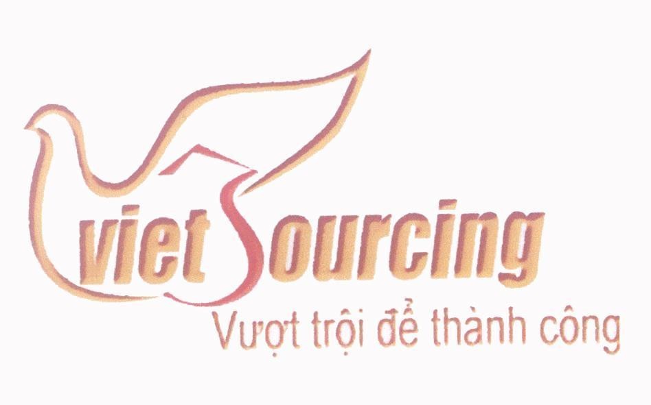 Mẫu nhãn hiệu vietSourcing Vượt trội để thành công