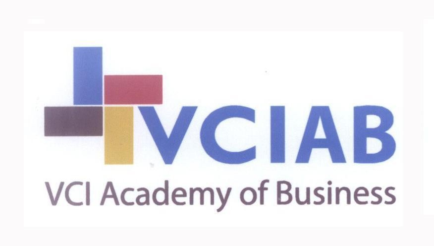 Mẫu nhãn hiệu VCIAB VCI Academy of Business