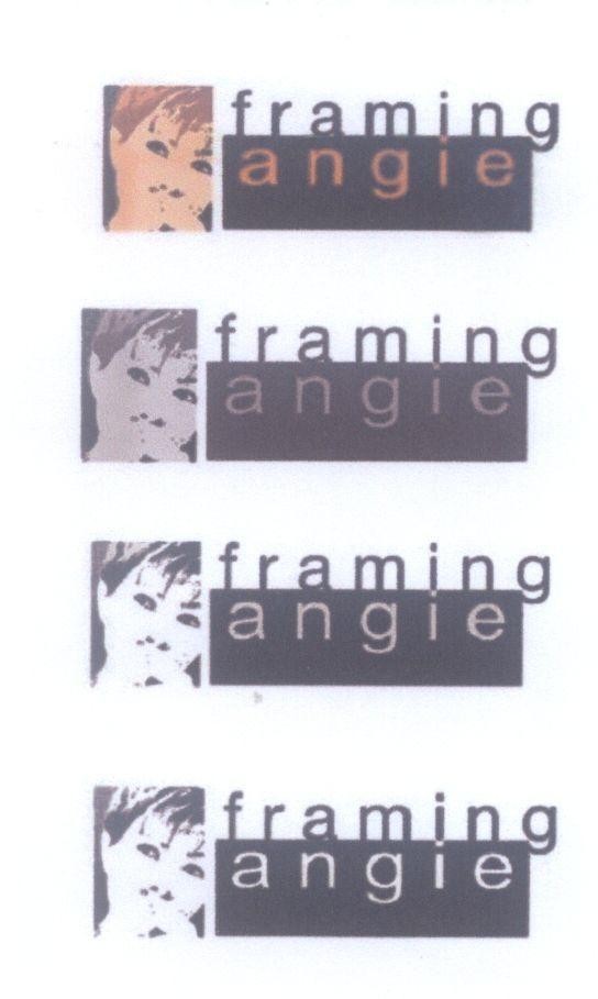 Mẫu nhãn hiệu framing angie